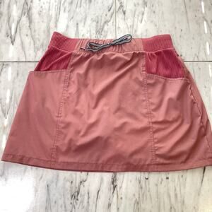 Iceburg Outerwear Athletic Skort Size M Pink Built-In Shorts Activewear Golf